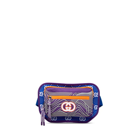 Gucci GG Nylon Belt Bag/Body Bag 752102 Blue